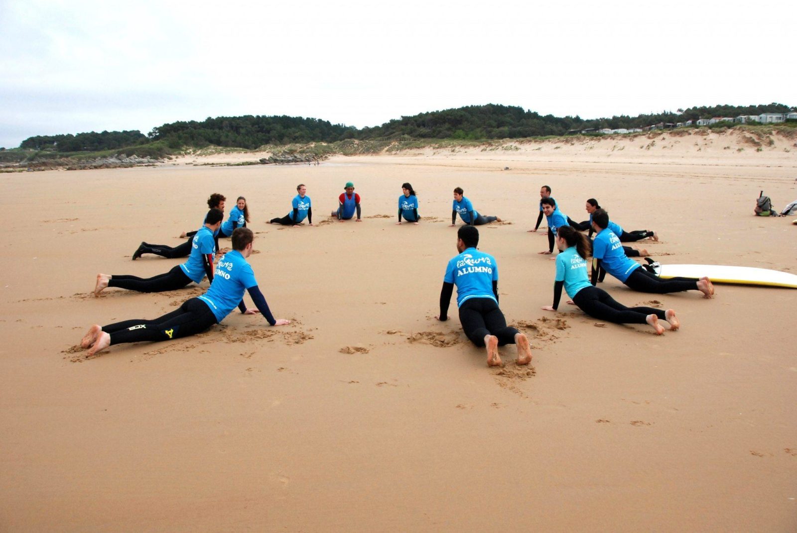 learning how to surf