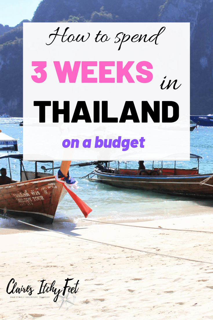 3 Week Thailand Itinerary Backpacking in Thailand 2023 update