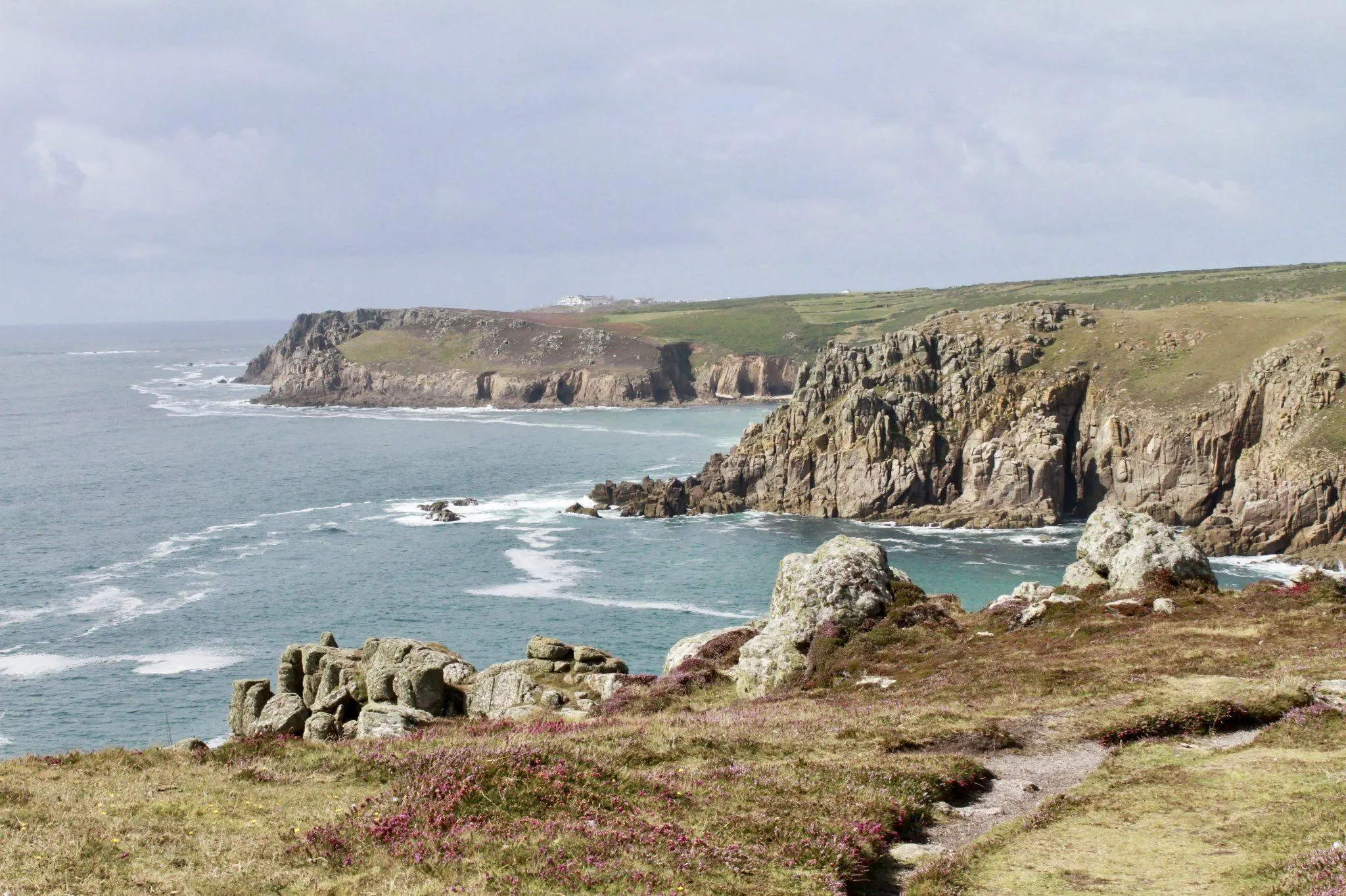 Adventures in Europe | Coastal Walking in Cornwall | Porthcurno to Gwennap Head