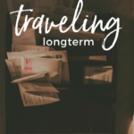 What to do with your mail when traveling longterm
