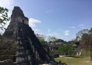 The ruins of Tikal in Belize, connecting the ancient cities of Tikal to Tulum.