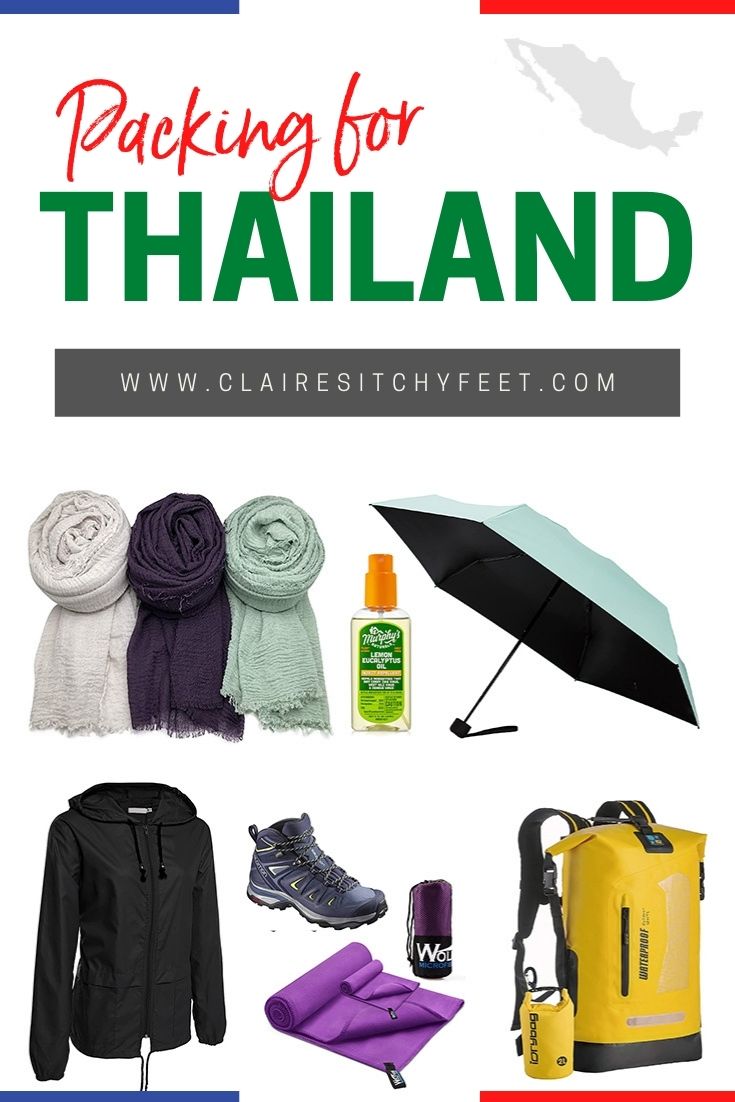Adventures in Asia What to pack for Thailand