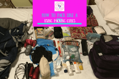 How to pack like a pro using packing cubes