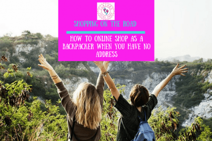 Shopping on the road – How to online shop as a backpacker when you have no address (1) Shopping on the road - How to online shop as a backpacker when you have no address
