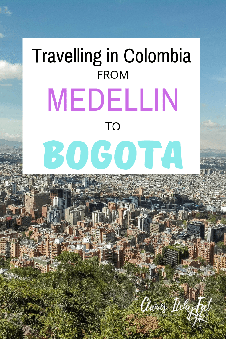 How to get from Bogotá to Medellín on the bus or plane