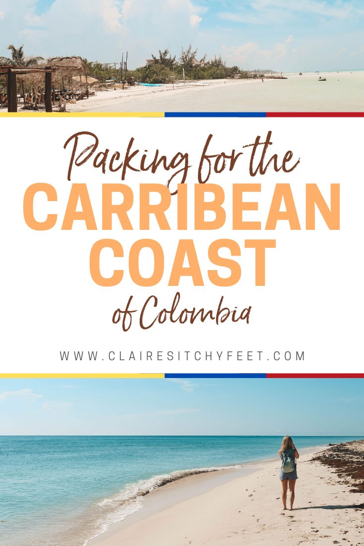 packing list for the Caribbean Coast of Colombia
