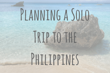 Solo travel in the Philippines