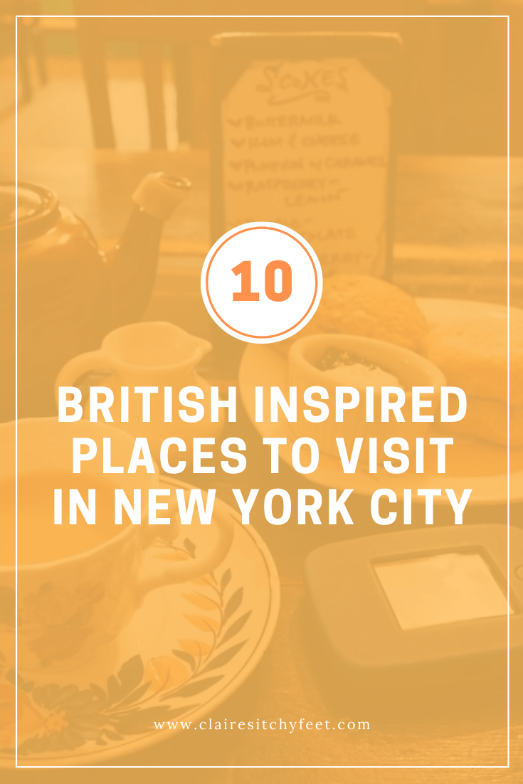 10 British inspired places to visit in New York City