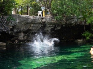 Adventures in Mexico _ Visiting Cenote Azul and Cenote Cristalino.