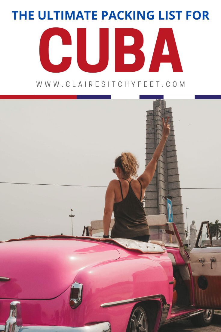 packing guide for Cuba