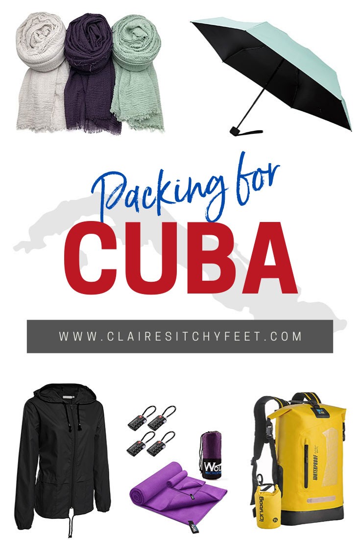packing guide for Cuba,cuba,cuba travel,packing for cuba