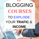 Struggling to get traffic to your blog? Want to become a travel blogger but don’t know how to grow your audience? Go to my post to see how I grew my blog and became a digital nomad. I share 6 courses that will change the game for you. #socialmedia #tips #ideas #pintrest #website #onlinebusiness