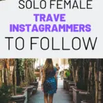 Are you looking for solo female travel inspiration? Wondering who the best solo female travelers on Instagram are? In this post top solo female travel bloggers share their faviourite instergram insperation. #solofemaletravel #travesolo #travelinsperation #instagraminspo
