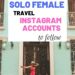 Are you looking for solo female travel inspiration? Wondering who the best solo female travelers on Instagram are? In this post top solo female travel bloggers share their faviourite instergram insperation. #solofemaletravel #travesolo #travelinsperation #instagraminspo