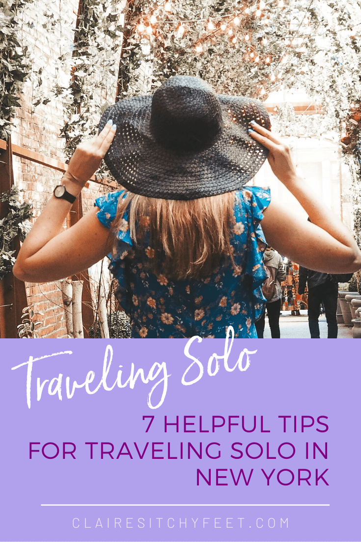 solo trip to new york tips