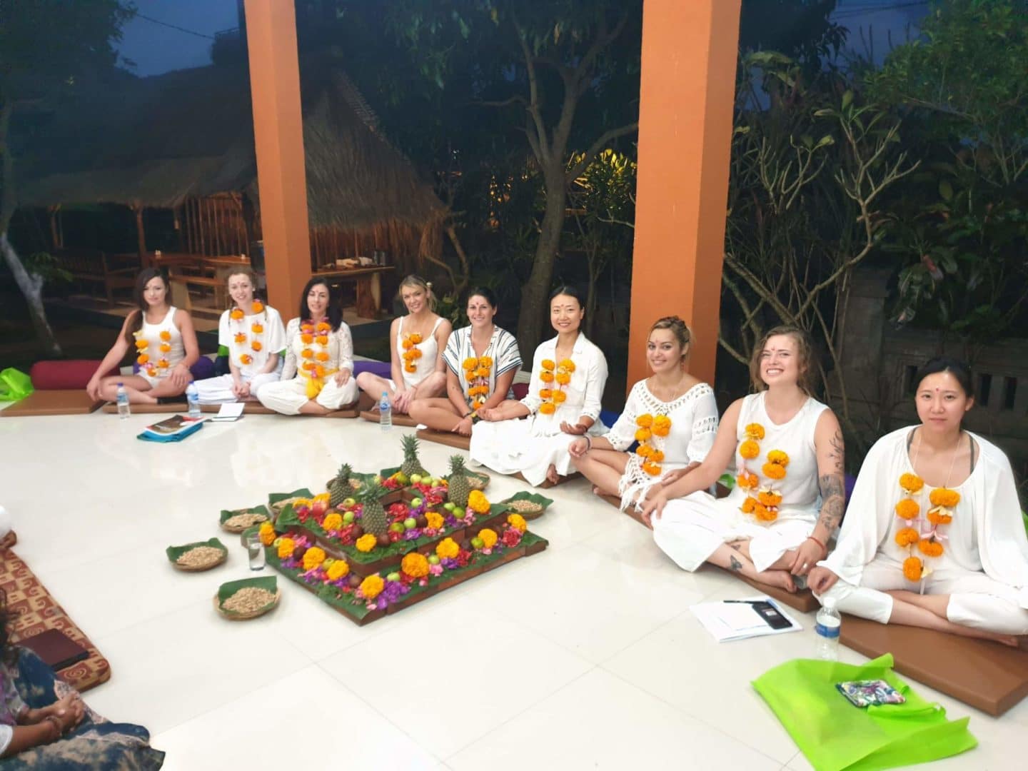 Aayaa yoga teaching course Bali