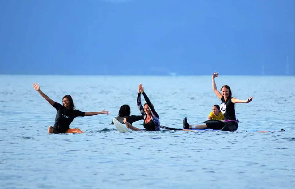 Yoga and surf retreat bali