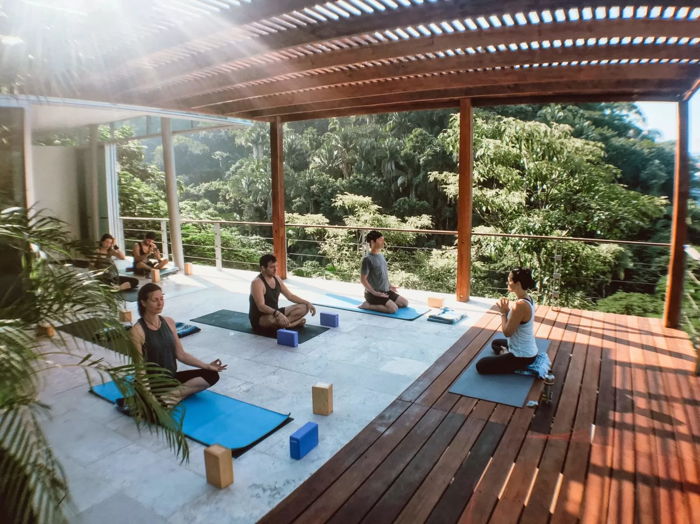 luxury yoga retreat