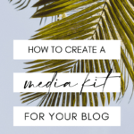 Do you need to create a Blogger Media Kit? In this post, I go through exactly what to include and some top tips for designing your Media kit. This post includes a FREE Bloggers Media Kit design tips download. #blogging #bloggingtis #bloggersmediakit #mediakittemplates