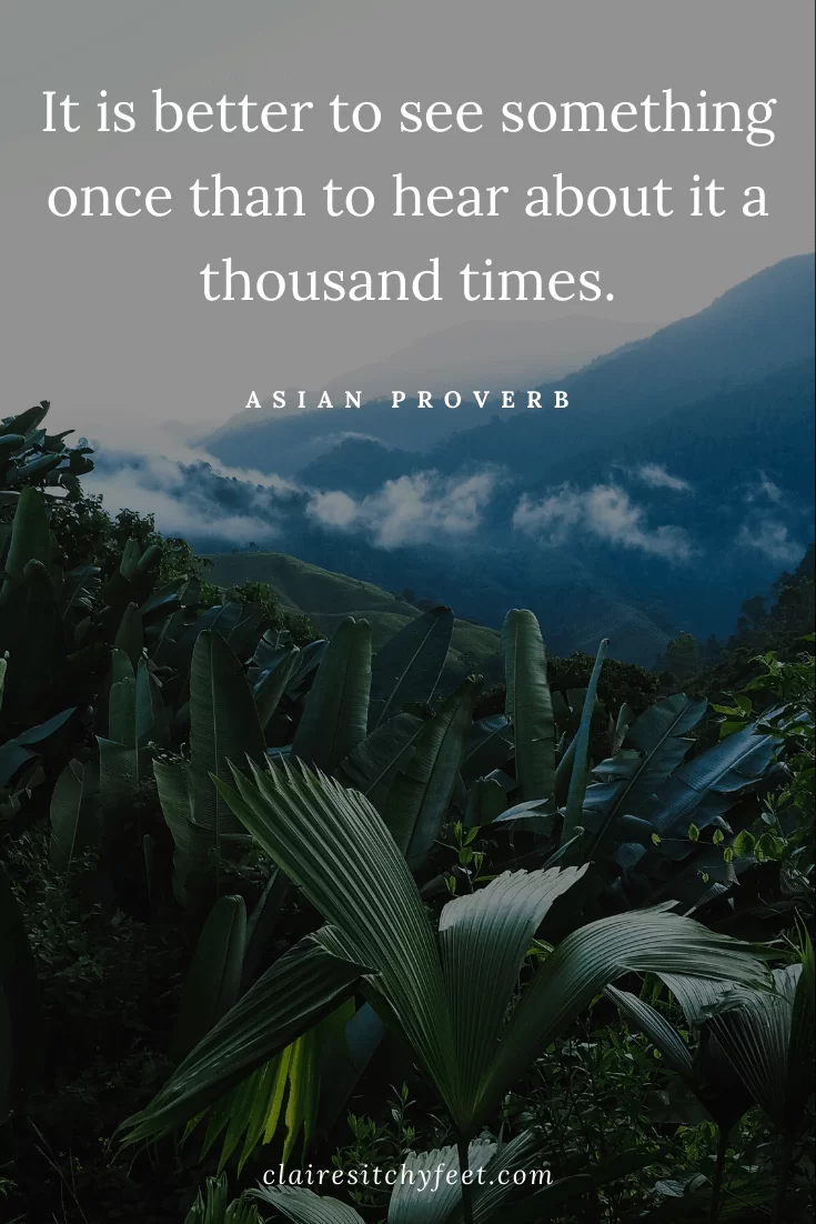 The Best Short Quotes For Instagram Travel Captions | Travel Quotes for Instagram | Asian Proverb