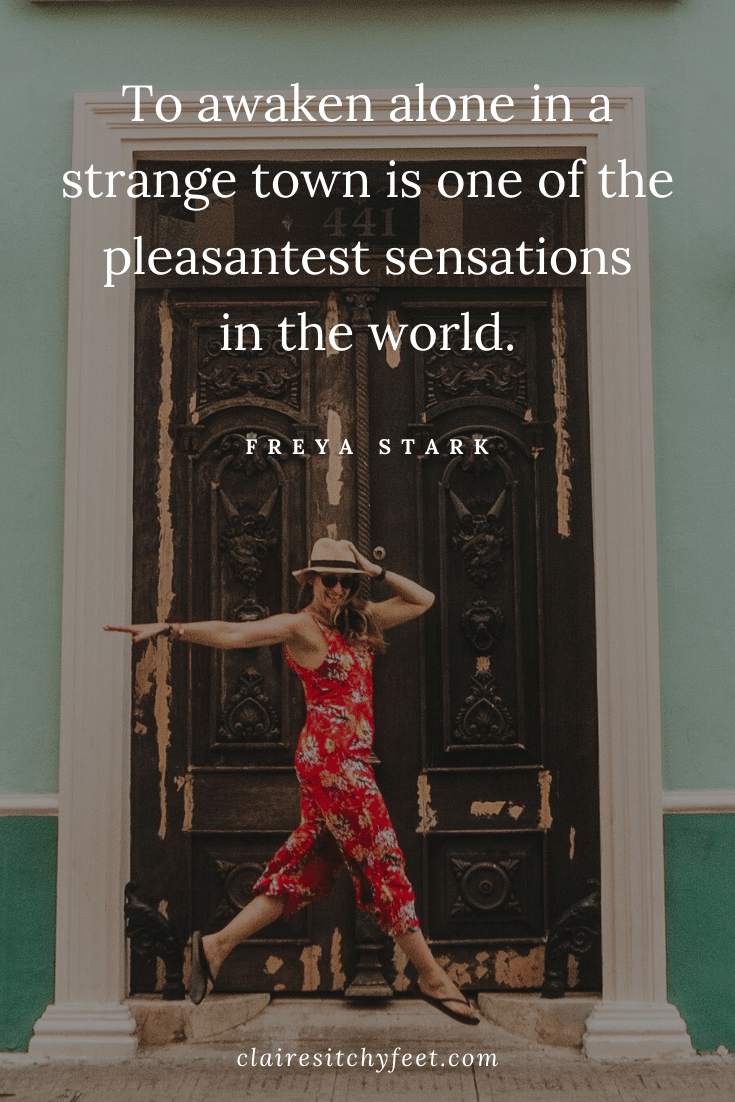 The Best Short Quotes For Instagram Travel Captions | Travel Quotes for Instagram | Freya Stark