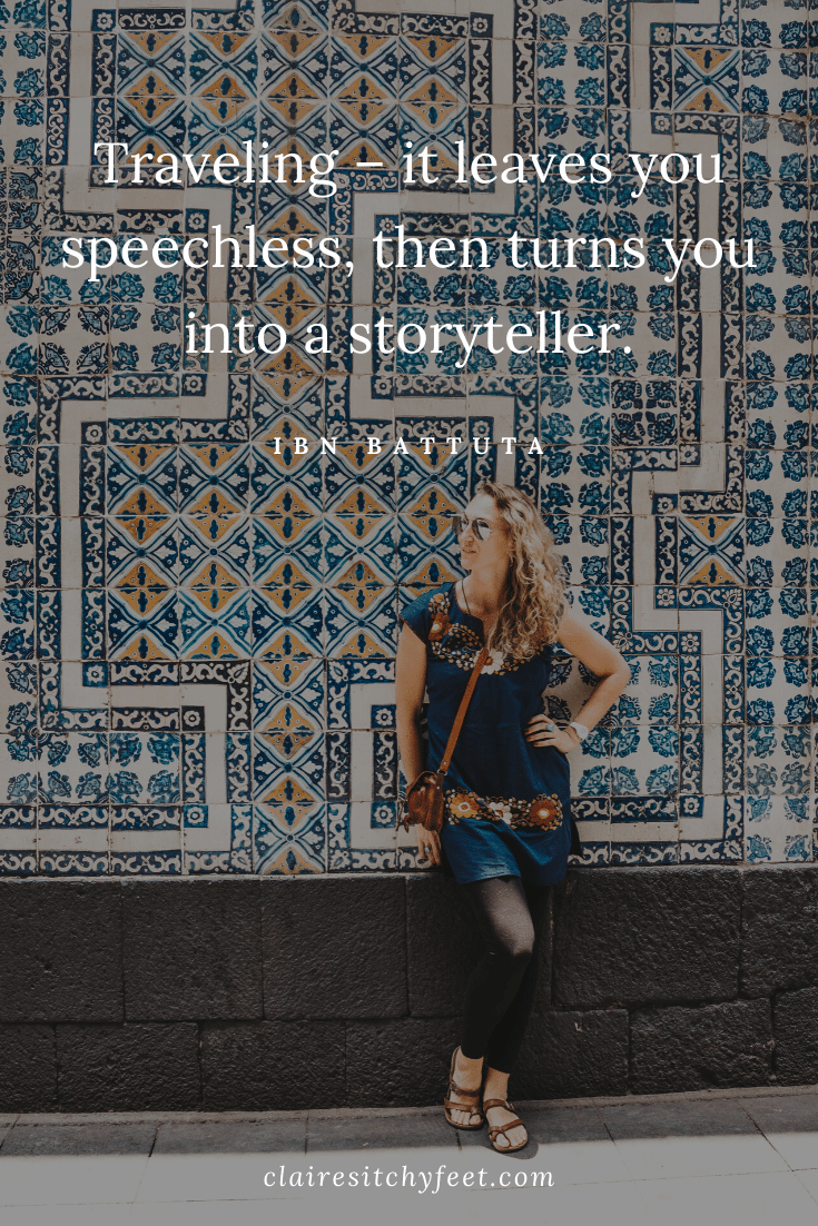 The Best Short Quotes For Instagram Travel Captions | Travel Quotes for Instagram | Ibn Battuta