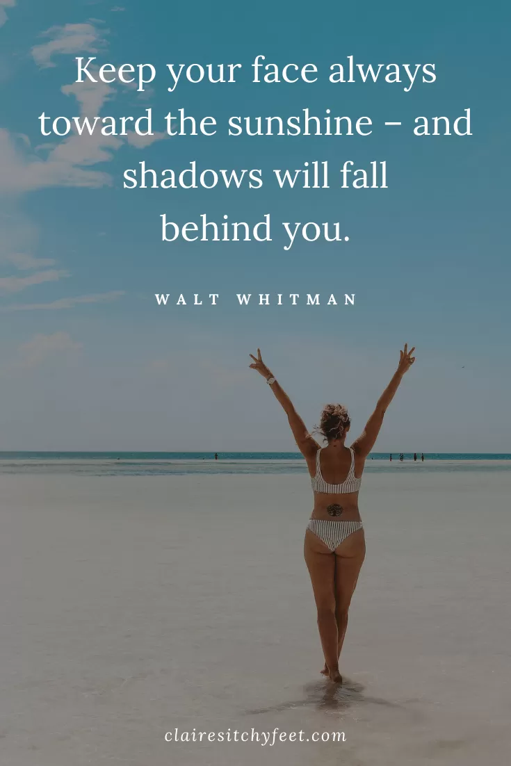 The Best Short Quotes For Instagram Travel Captions | Travel Quotes for Instagram | Walt Whitman