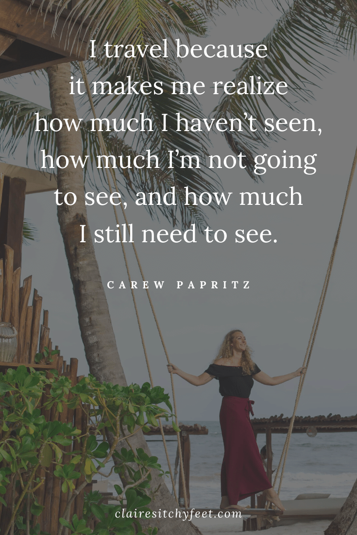 The Best Short Quotes For Instagram Travel Captions | Travel Quotes for Instagram | Carew Papritz