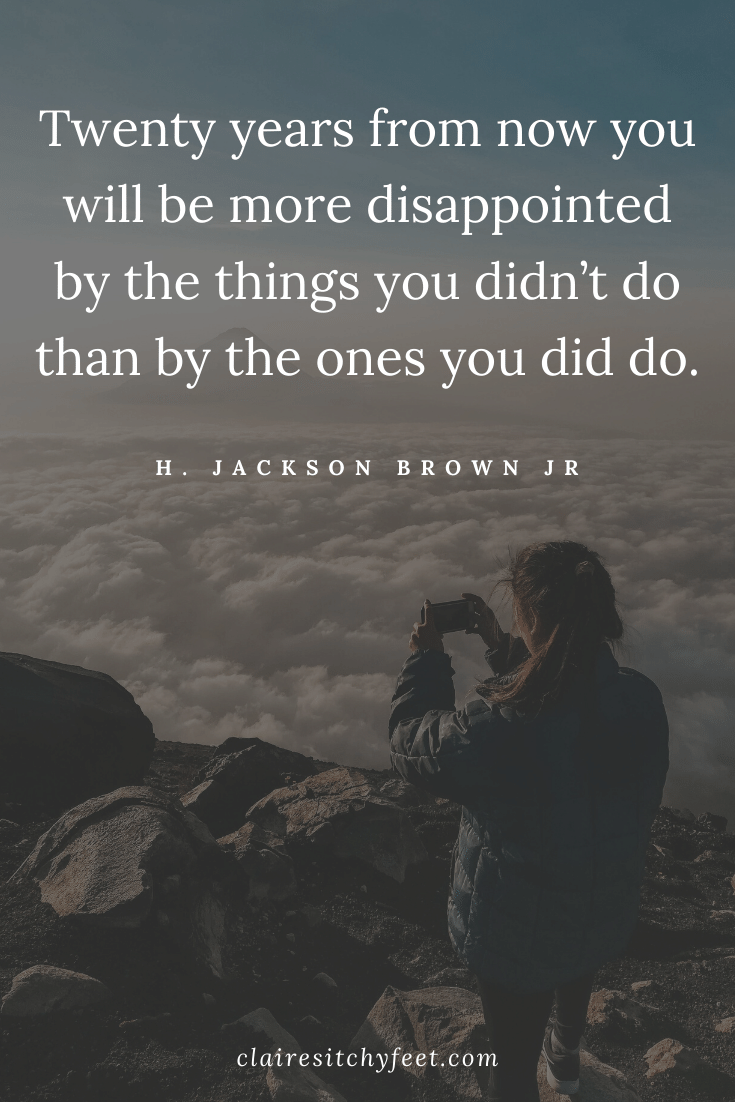 The Best Short Quotes For Instagram Travel Captions | Travel Quotes for Instagram | H. Jackson Brown jr.