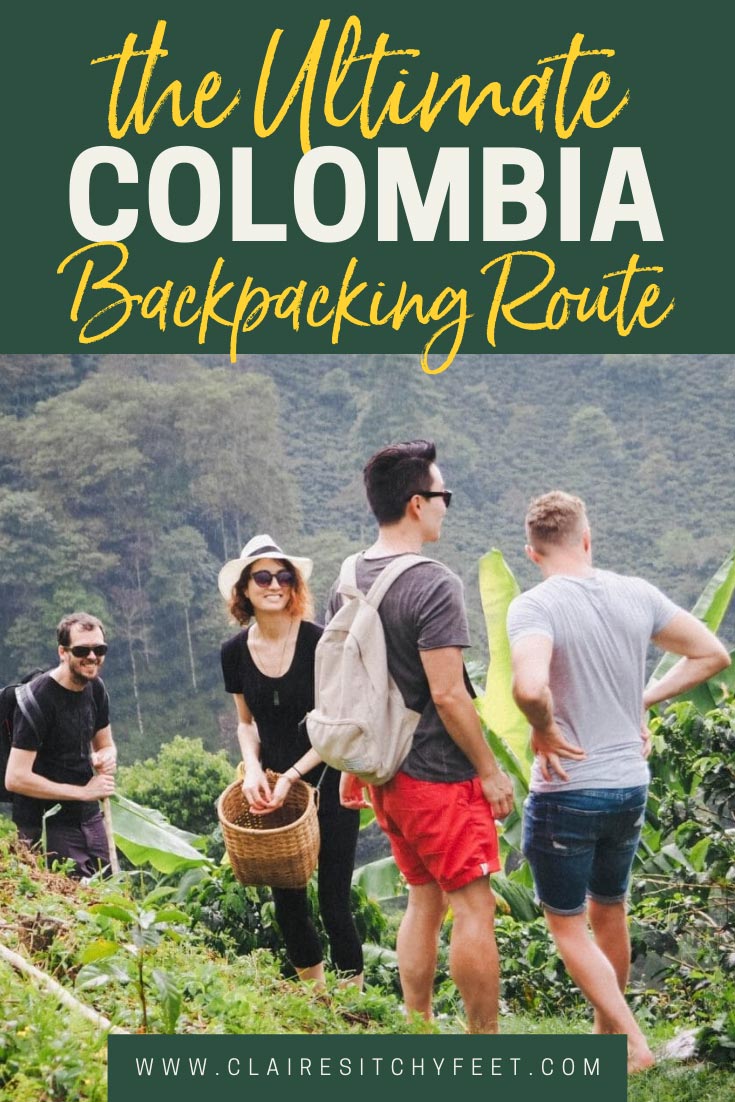 L'ultimo itinerario della Colombia per backpacking