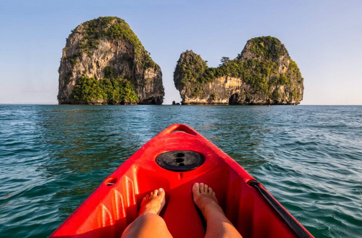 sea kayaking in Thailand | adventures in thailand