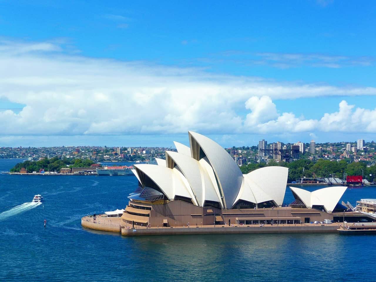 The Sydney Opera House in Sydney, Australia is a must-visit destination for adventure activities.
