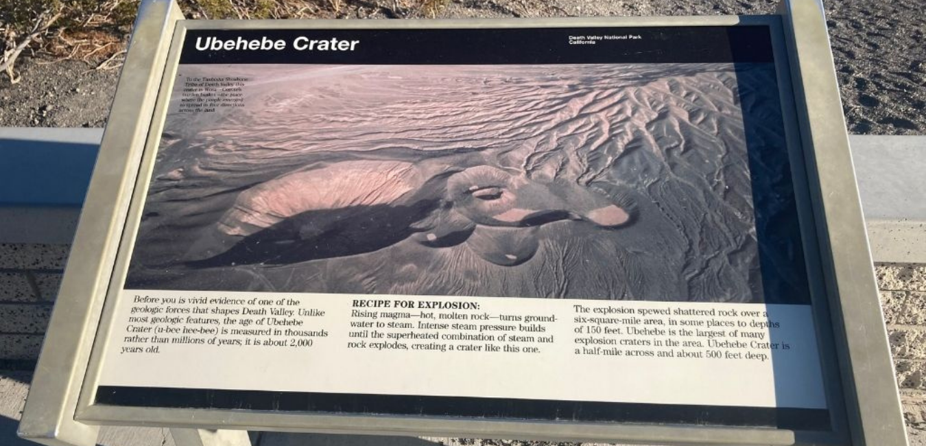 How To Get To Ubehebe Crater