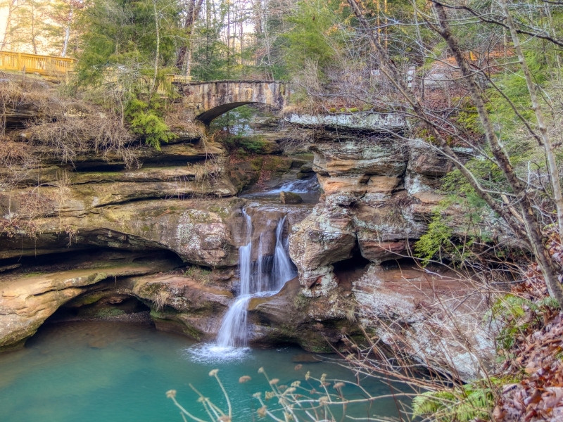 Best things to Do in Hocking Hills | Hike the Old Man's Cave