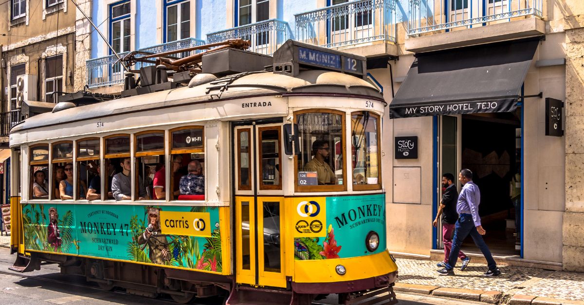 Lisbon tram