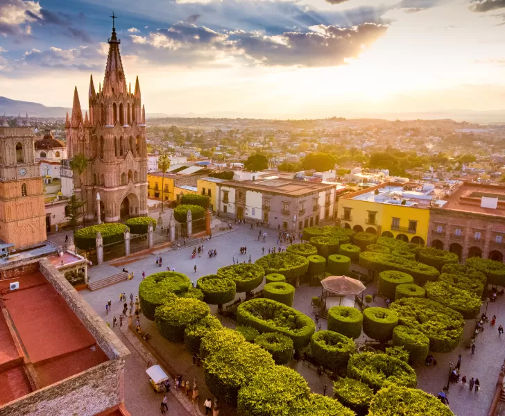 san miguel de allende sunset