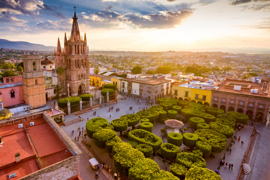 san miguel de allende sunset