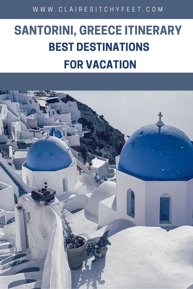 santorini itinerary