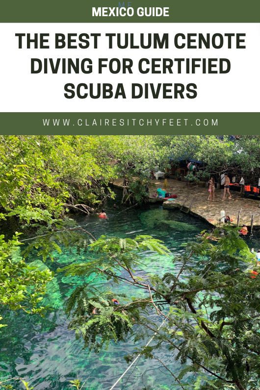 Tulum cenote diving