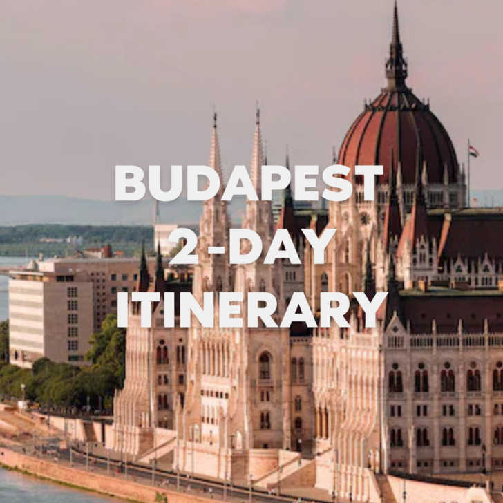 Budapest Parliament by river, 2-day itinerary guide cover