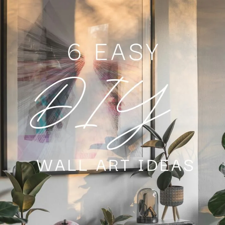 Modern wall art ideas in stylishly decorated interior