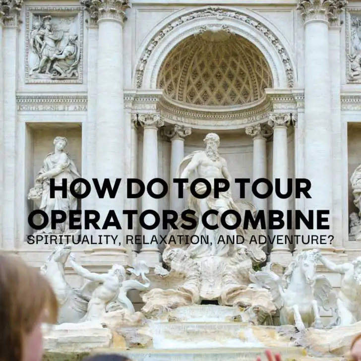 Tourists enjoying snacks by Trevi Fountain in Rome